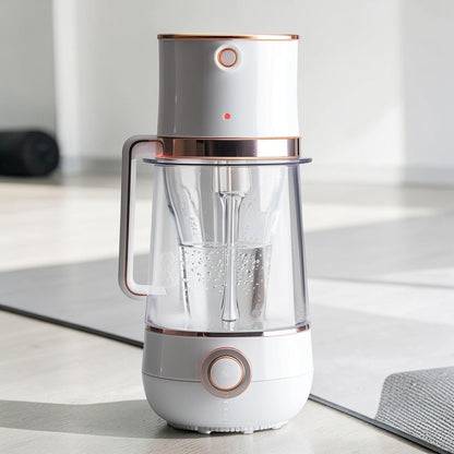 Nordic Portable Wireless Personal Blender - High Borosilicate Glass Cordless Juicer Cup, 15oz